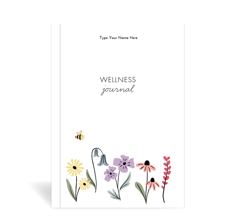 A5 Wellness Journal - Blomster