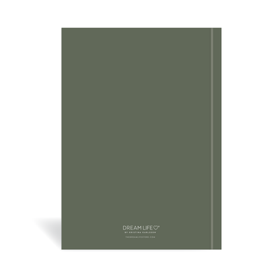 A5 Journal - Mindful - Blomster - Green