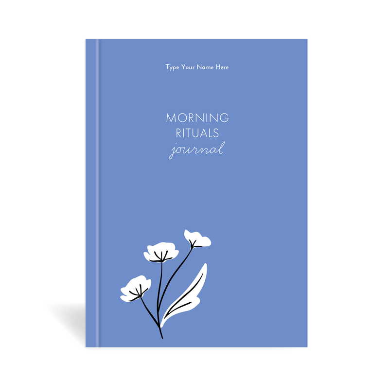 A5 Journal - Morning Ritual - Sippa - Blue