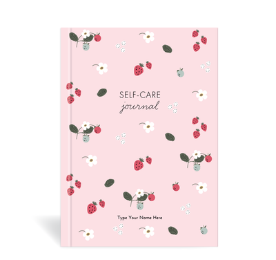 A5 Journal - Self-care - Smultron - Pink