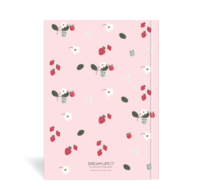 A5 Journal - Self-care - Smultron - Pink