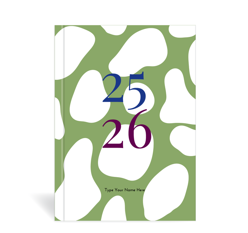 A5 25/26 Mid-Year Diary - Drift - Tendril