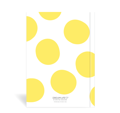 A5 24/25 Mid-Year Diary - Dot - Yellow