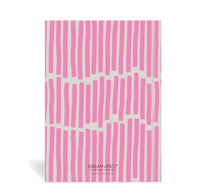 A5 25/26 Mid-Year Diary - Twigs - Pink