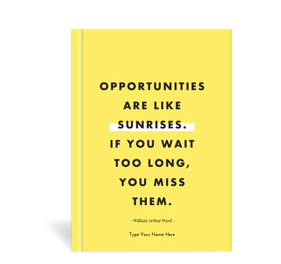 A5 Journal - Opportunities...