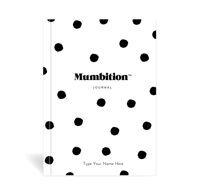 A5 Journal - Mums & Co - Mumbition™ - Dots - Black