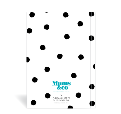 A5 Journal - Mums & Co - Mumbition™ - Dots - Black