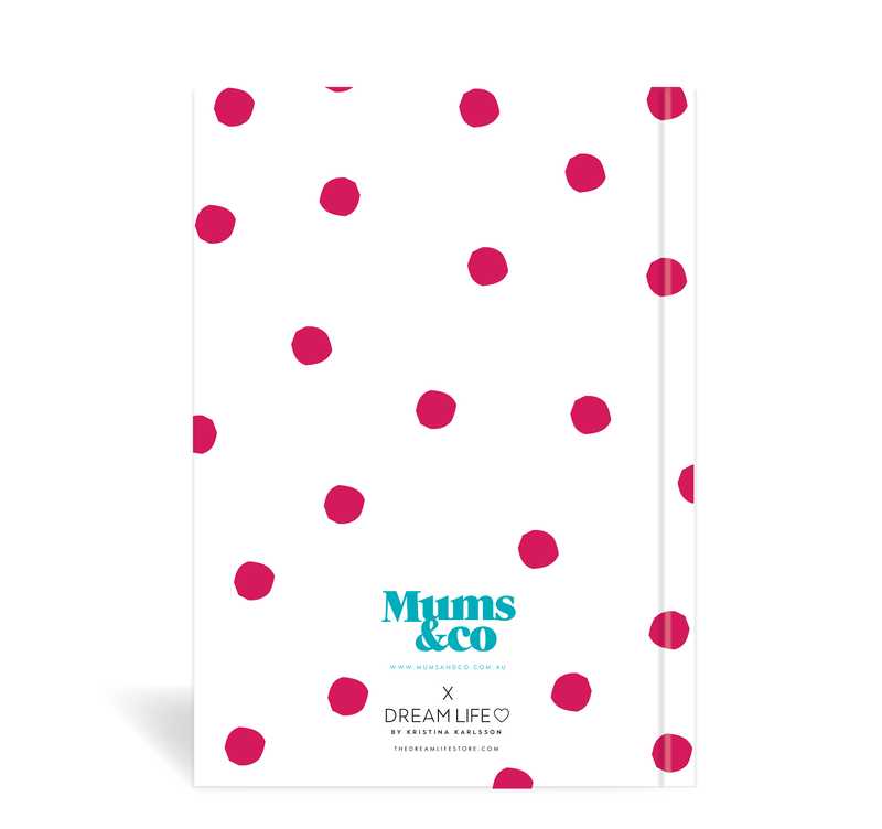 A5 Journal - Mums & Co - Mumbition™ - Dots - Pink