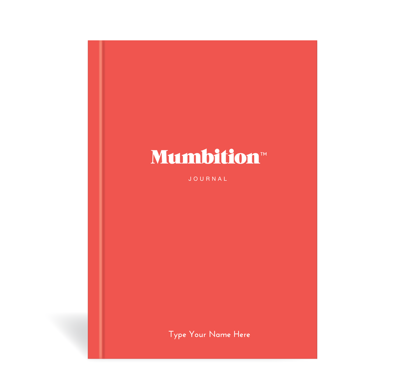 A5 Journal - Mums & Co - Mumbition™  - Red