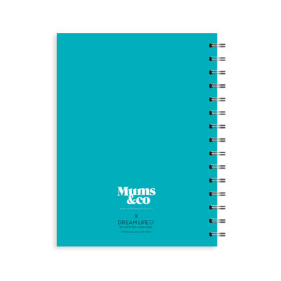 A5 Spiral Journal - Mums & Co - Mumbition™ - Teal