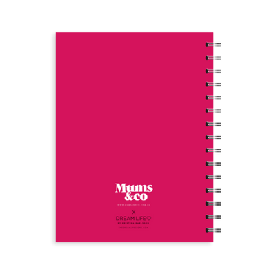A5 Spiral Journal - Mums & Co - Mumbition™ - Pink