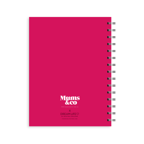 A5 Spiral Journal - Mums & Co - Mumbition™ - Pink