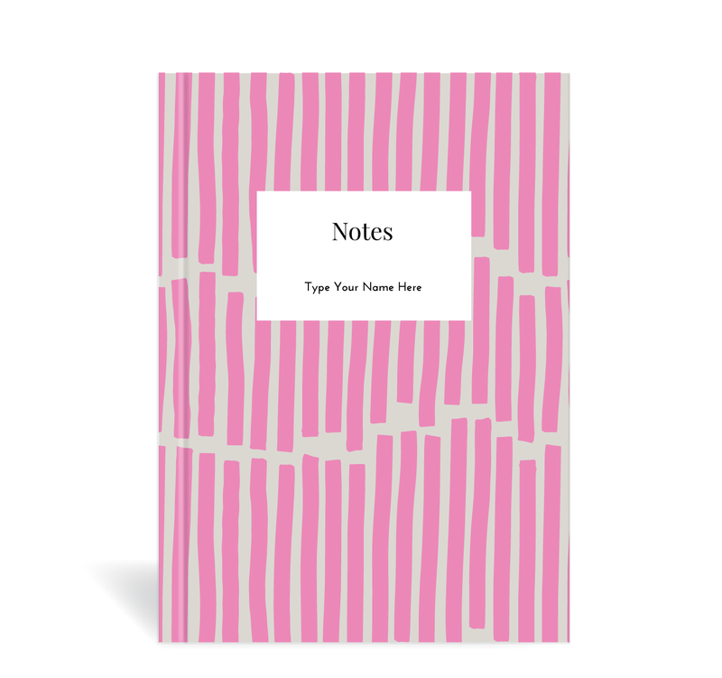 A5 Journal - Twigs - Pink