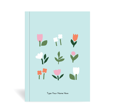 A5 Journal - Blooms - Mint