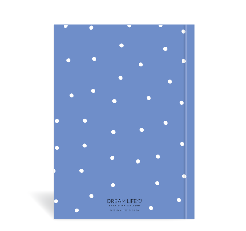 A5 Journal - Dots - Cornblue