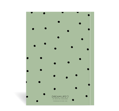 A5 Journal - Dots - Sage