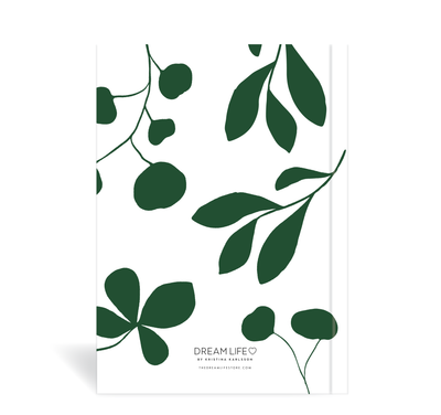 A5 Journal - Leaves - Green