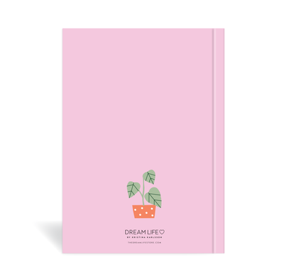 A5 Journal - Plants - Pink