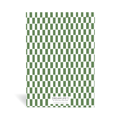 A5 Journal - Pattern - Olive