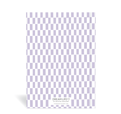 A5 Journal - Pattern - Lilac