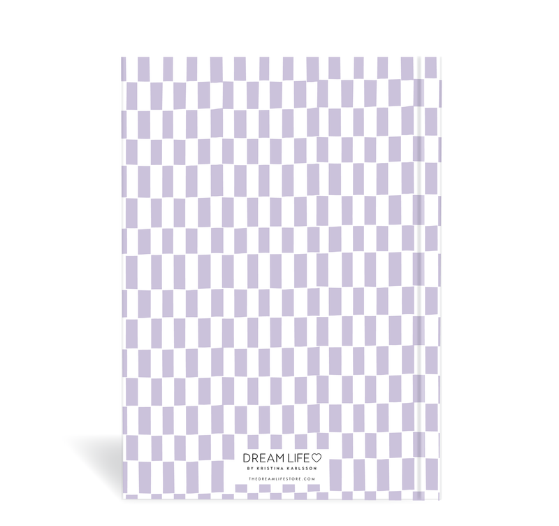 A5 Journal - Pattern - Lilac