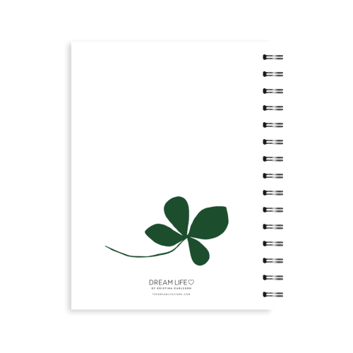 A5 Spiral Journal - Leaf - Green