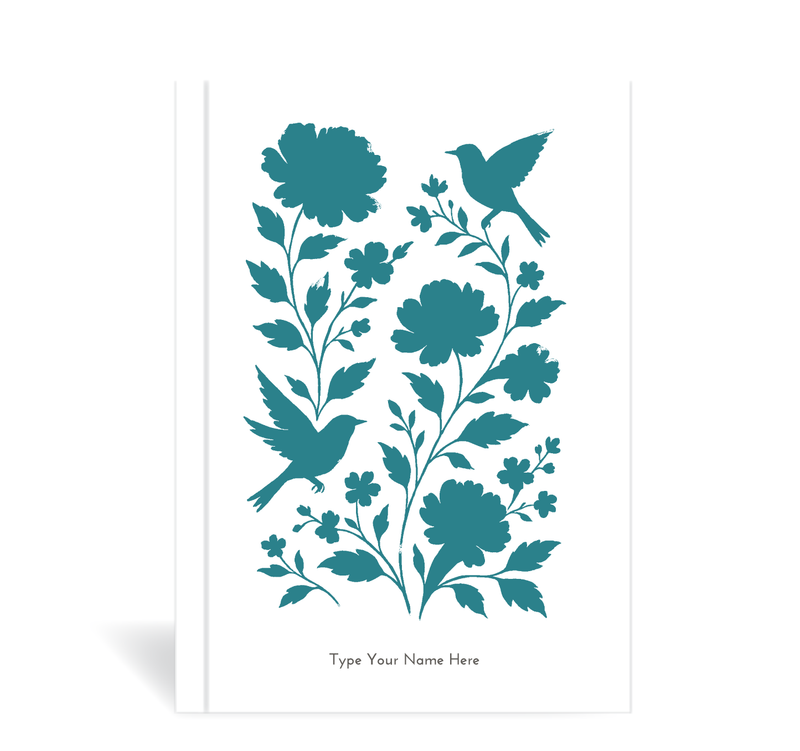 A5 Journal - Paradise - Teal