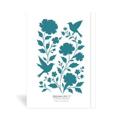 A5 Journal - Paradise - Teal
