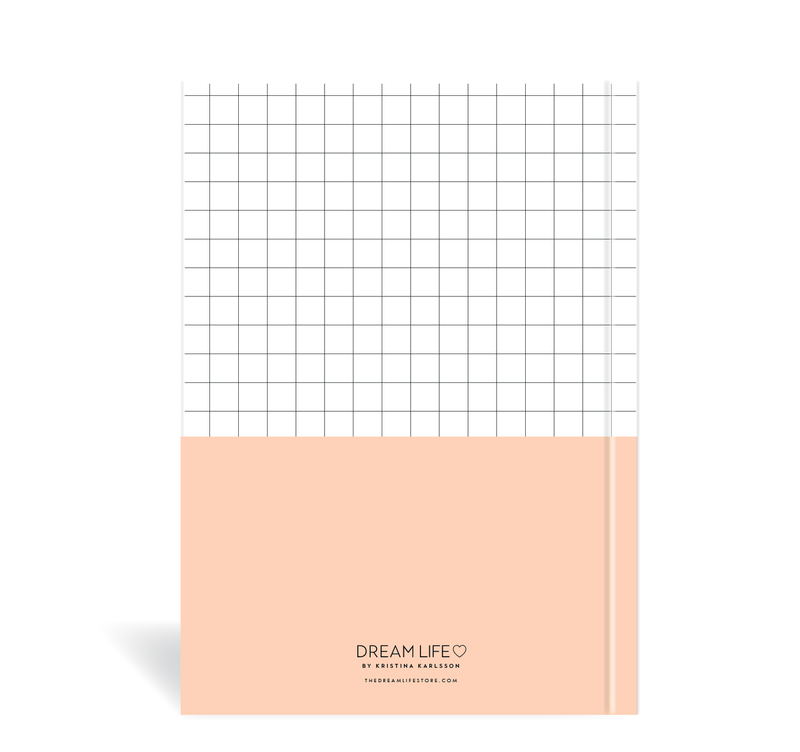 A5 Journal  - Daily Progress - Q2 - Peach