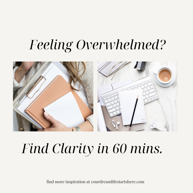 FROM OVERWHELM TO CLARITY IN 60 MINUTES: Online Pre-Recorded Video Workshop, hosted by Kristina Karlsson