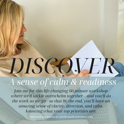 FROM OVERWHELM TO CLARITY IN 60 MINUTES: Online Pre-Recorded Video Workshop, hosted by Kristina Karlsson