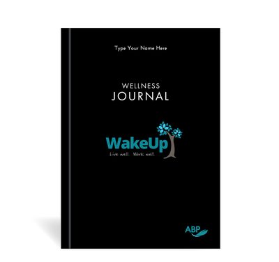 A5 Wellness Journal - ABP - Black
