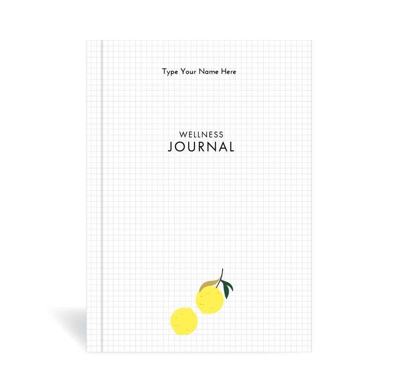 A5 Wellness Journal - Lemon