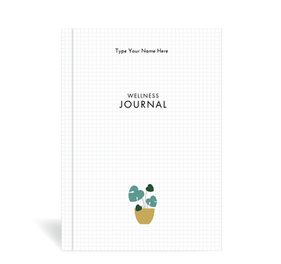 A5 Wellness Journal - Plant