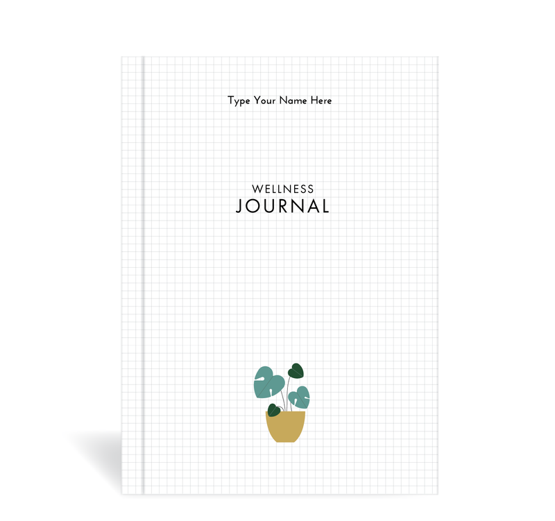 A5 Wellness Journal - Plant