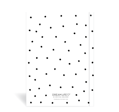 A5 Wellness Journal - Dots - White