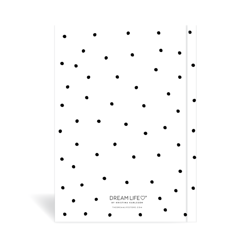 A5 Wellness Journal - Dots - White