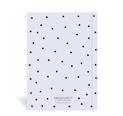 A5 Wellness Journal - Dots - Lilac