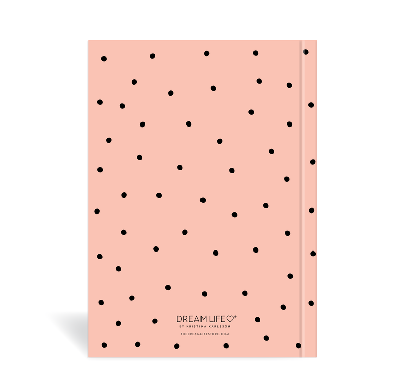 A5 Wellness Journal - Dots - Peach