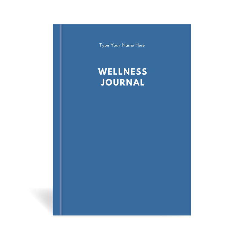A5 Wellness Journal - Blue