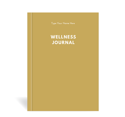 A5 Wellness Journal - Mustard