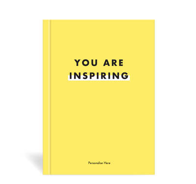 A5 Journal - You Are Inspiring - Yellow