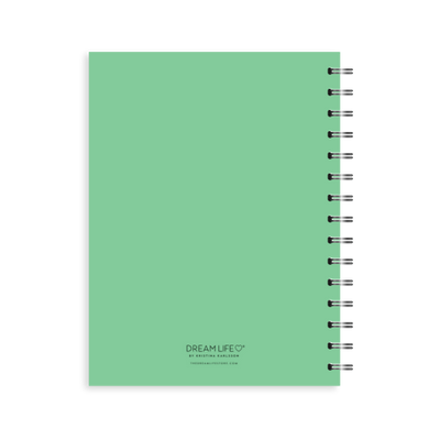 A5 Spiral 24/25 Mid-Year Diary - Apple Green