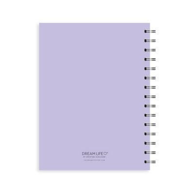 A5 Spiral Journal - IWD - Embrace Equity - Purple