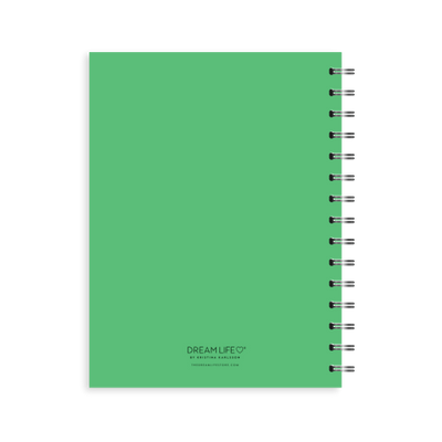 A5 Spiral - Plan Your Year Journal - Emerald