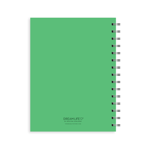 A5 Spiral - Plan Your Year Journal - Emerald