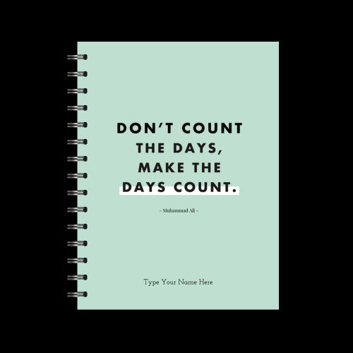 A5 Spiral Journal - Don&