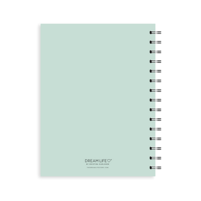 A5 2024 Spiral Family Diary - Green