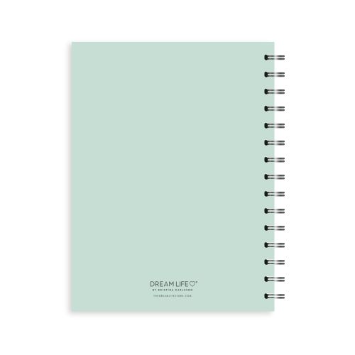 A5 2024 Spiral Family Diary - Green