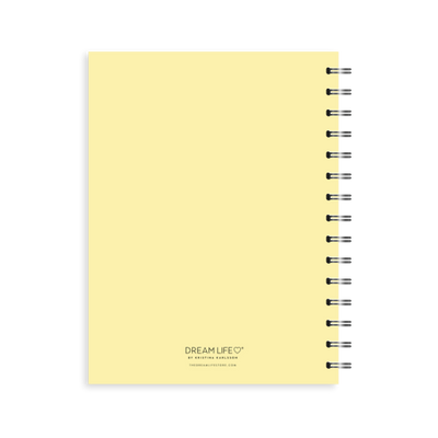 A5 2024 Spiral Family Diary - Yellow